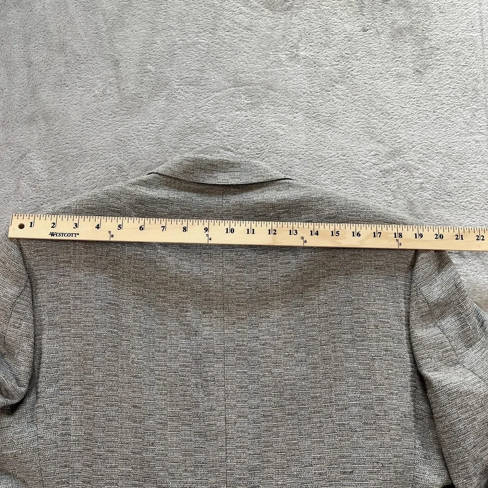 Vintage 90s Louis Roth Blazer 40S Grey Double Breasted Sport Coat Old Money